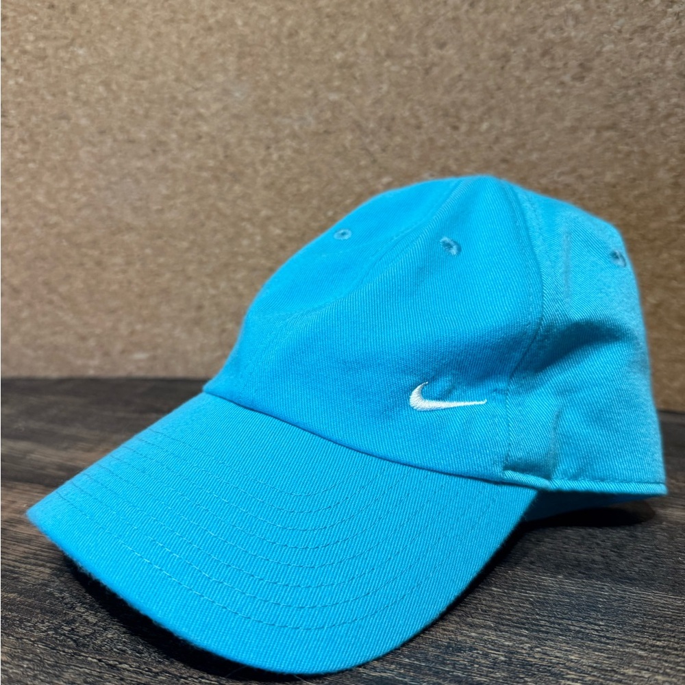 Nike Turquoise Cap with White Logo